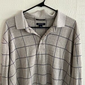 Land’s End collared long sleeve shirt